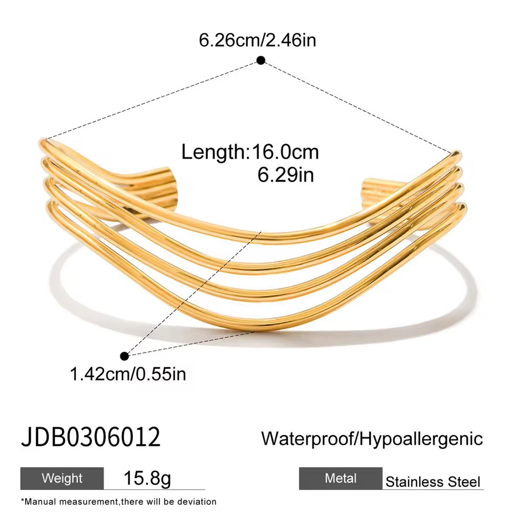 Velisse Wave Bangle