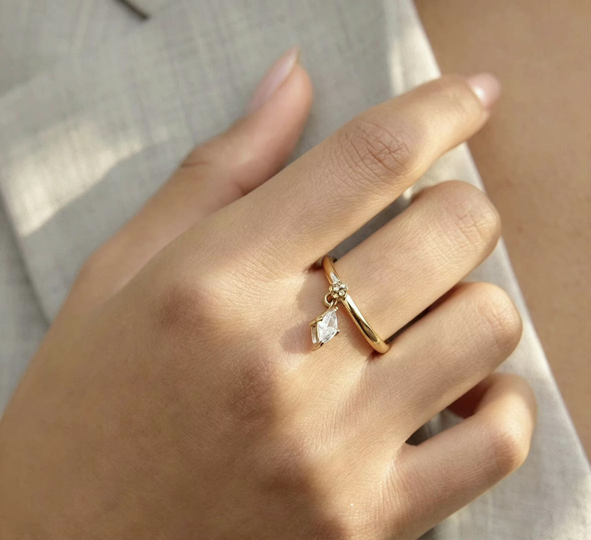 Elara Marquise Ring