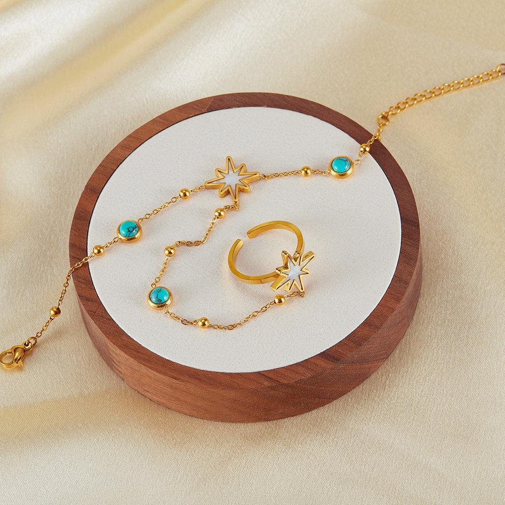 Asterelle Hand Chain Bracelet