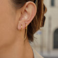 Serelle Chain Hoops Earrings