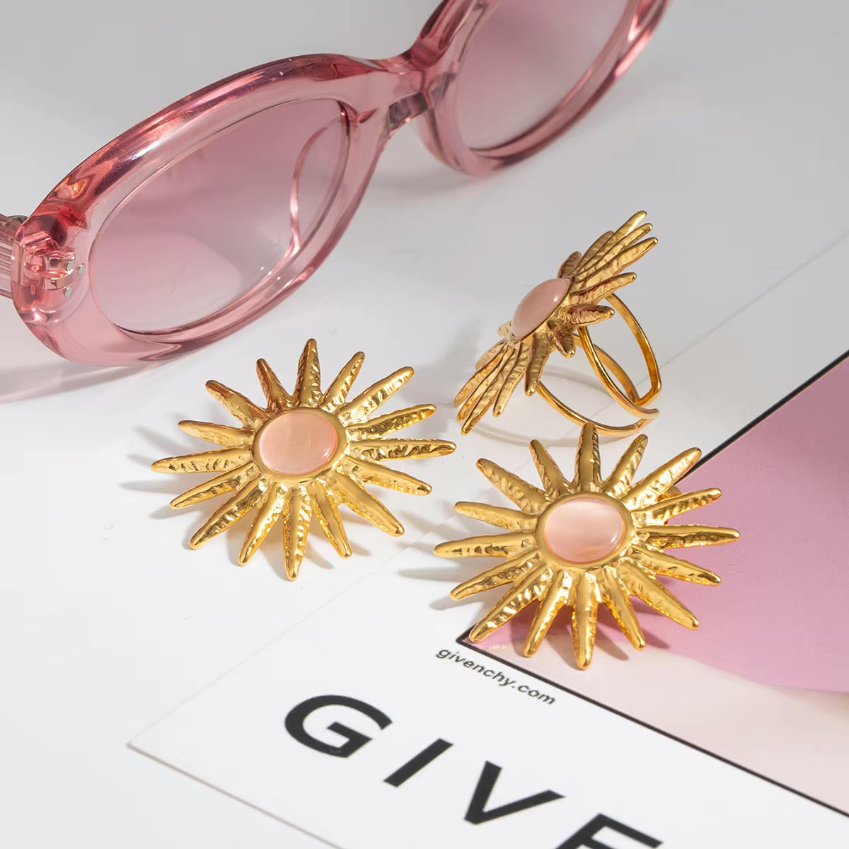 Solaris Ring & Earring Set