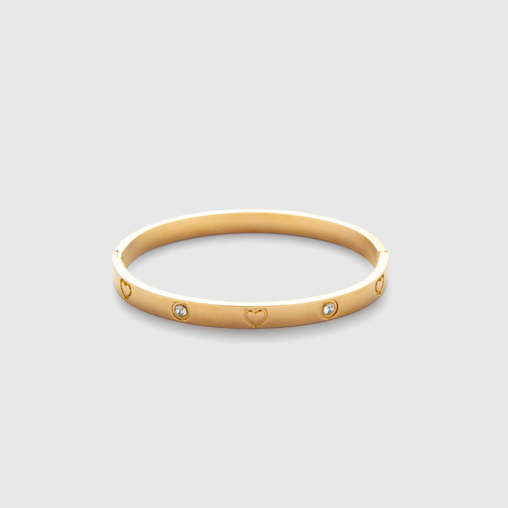 Alora Heart Bangle