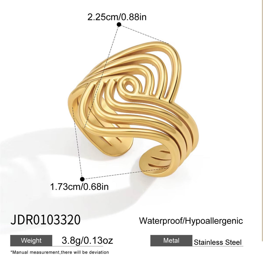 Velisse Wave Ring