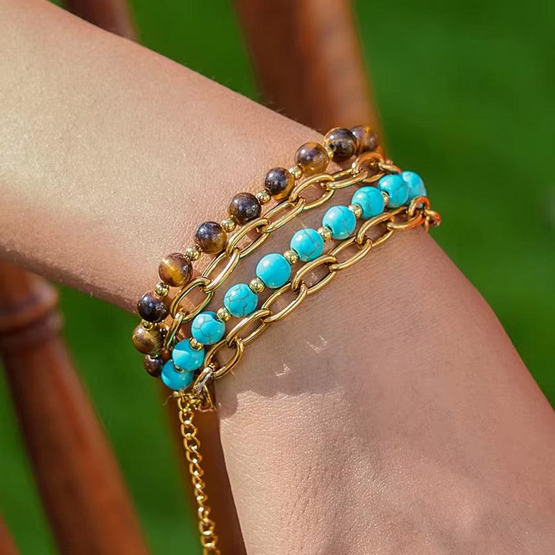 Sorelia Stone Chain Bracelet