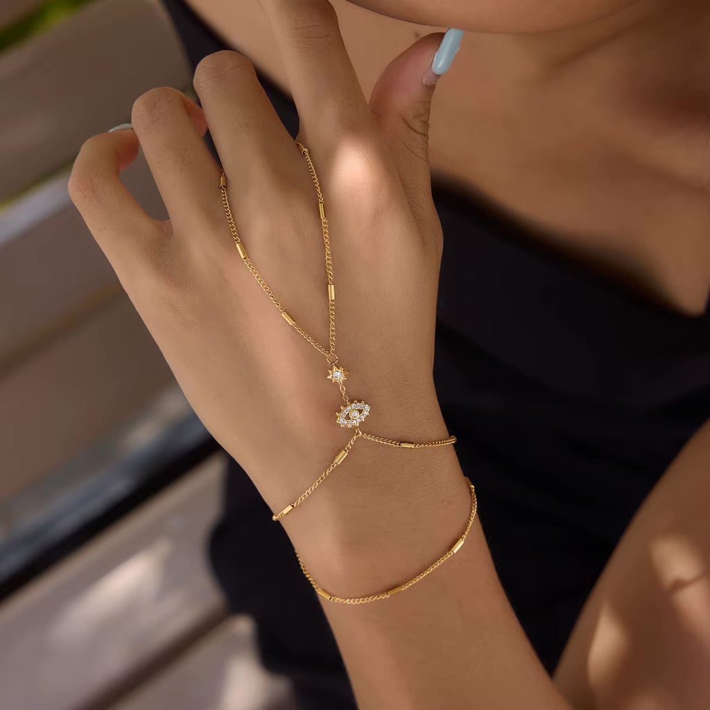 Elysia Hand Chain Bracelet