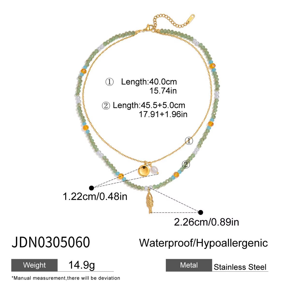 Solmira Necklace And Earrings Set