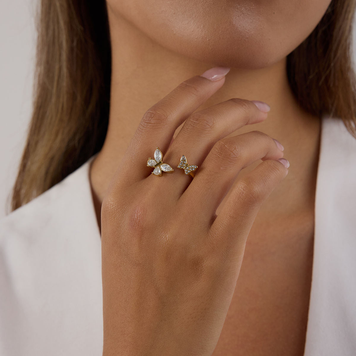 Aria Butterfly Ring