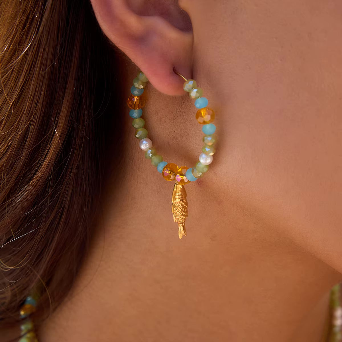 Solmira Necklace And Earrings Set