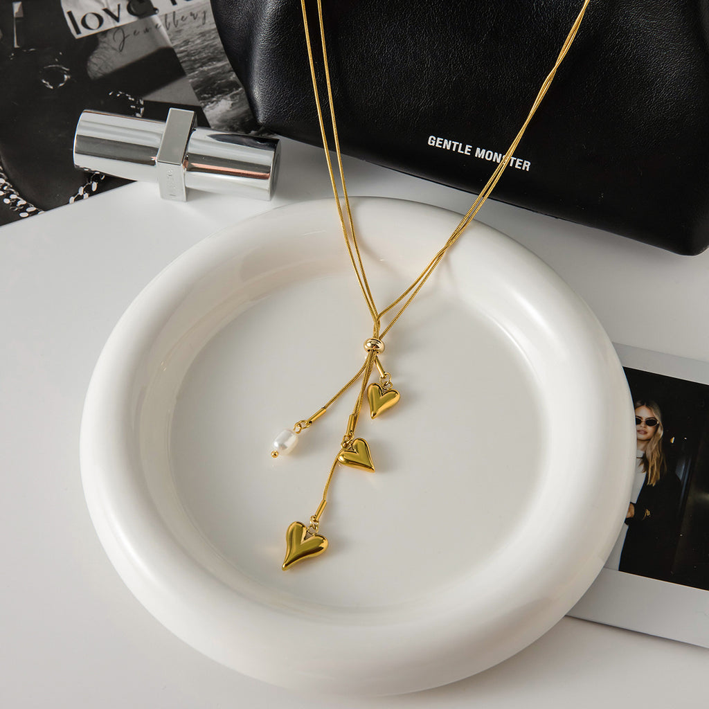 Amour Drop Necklace
