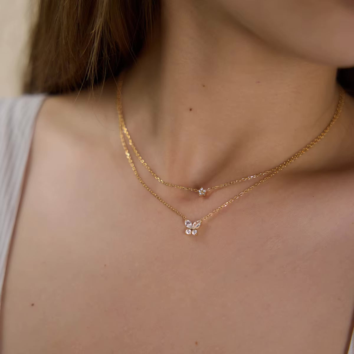 Aria Butterfly Necklace