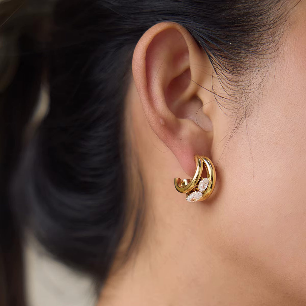 Emerald Aurelia Earrings
