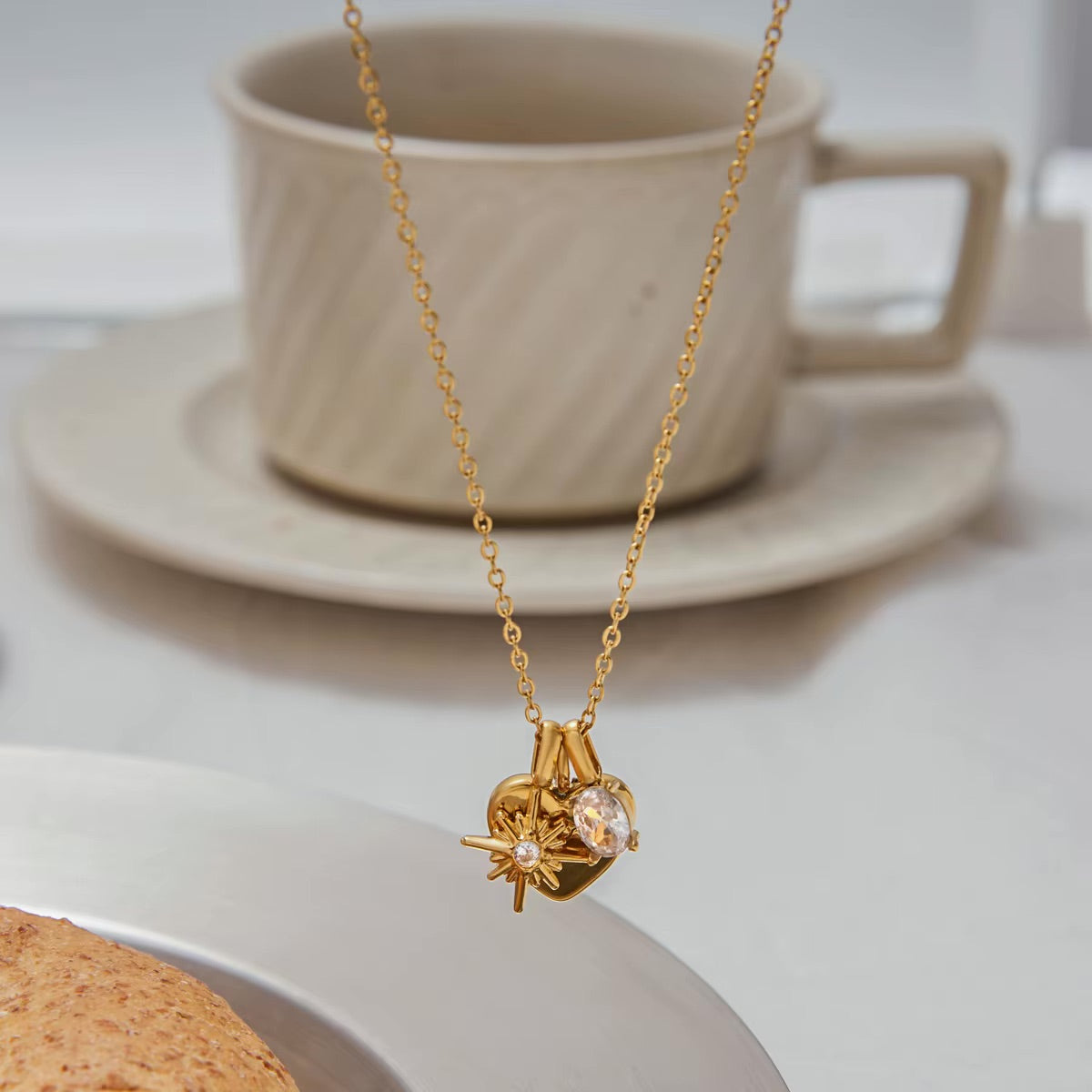 Amoura Mom Charm Necklace