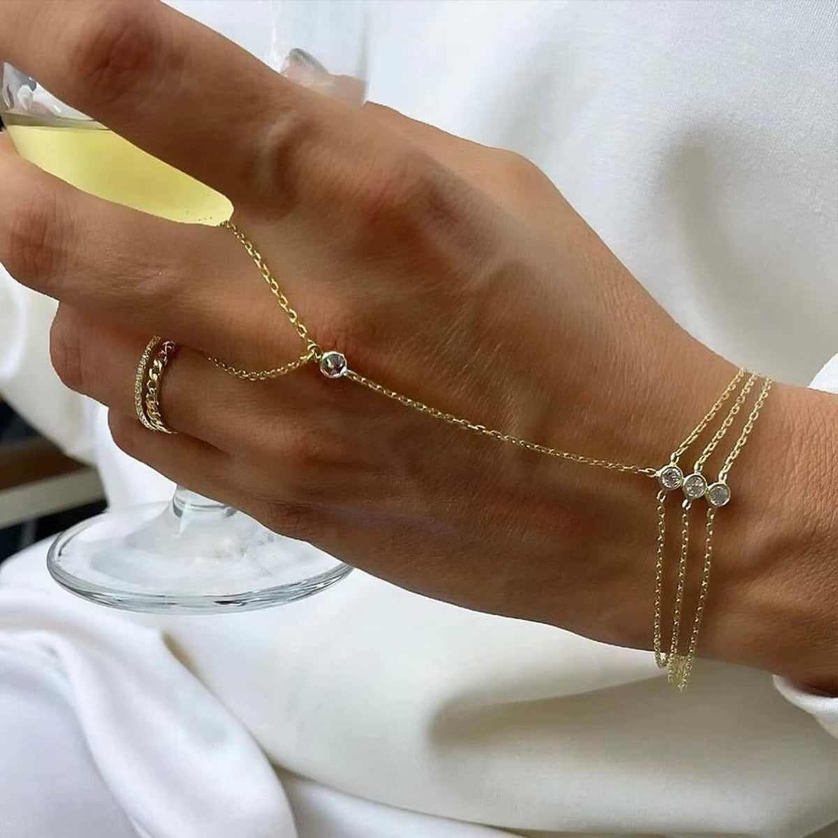 Seren Hand Chain Bracelet