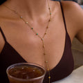 Aurora Multi-Stone Drop Necklace