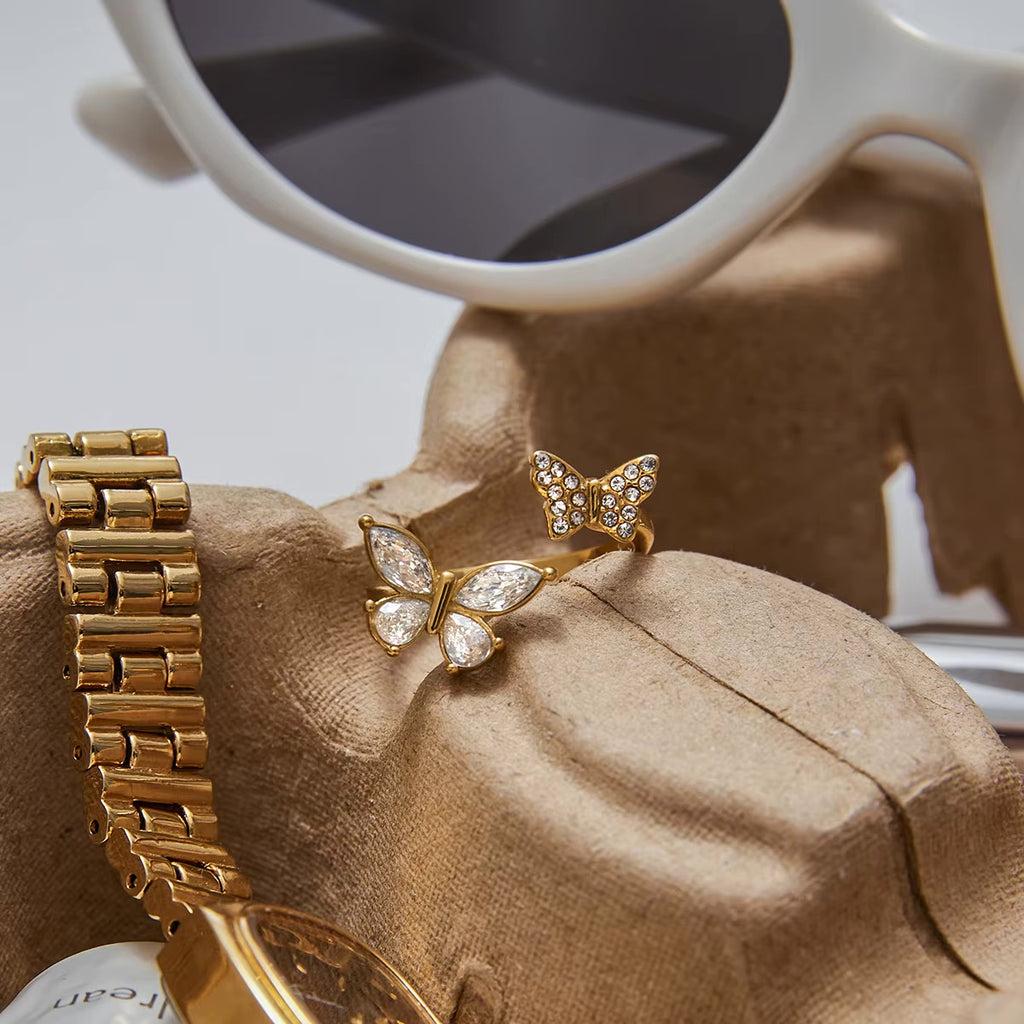 Aria Butterfly Ring