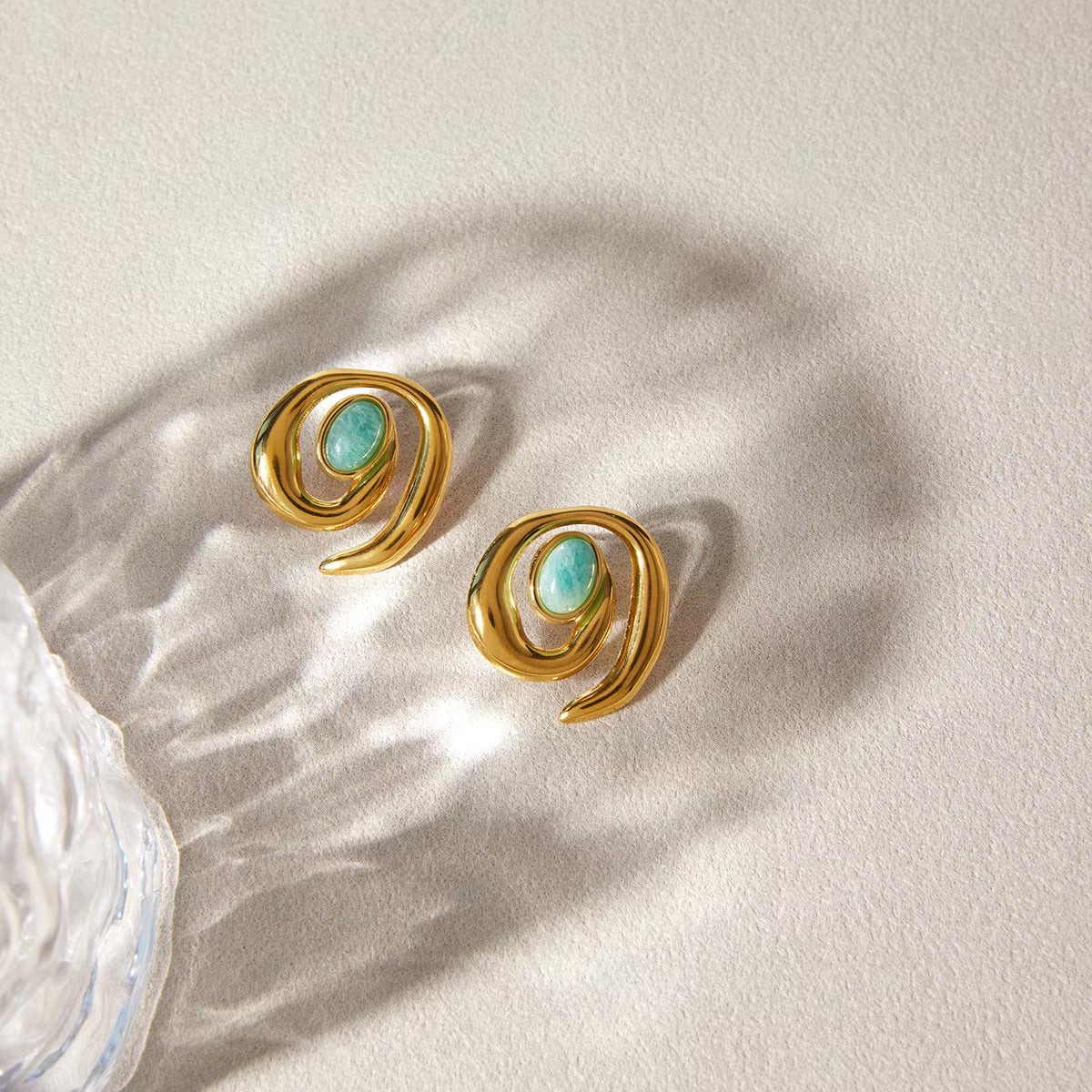 Azura Swirl Earrings