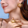 Solaris Ring & Earring Set