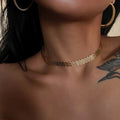 Selinne Mesh Choker Necklace