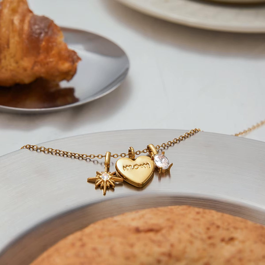 Amoura Mom Charm Necklace