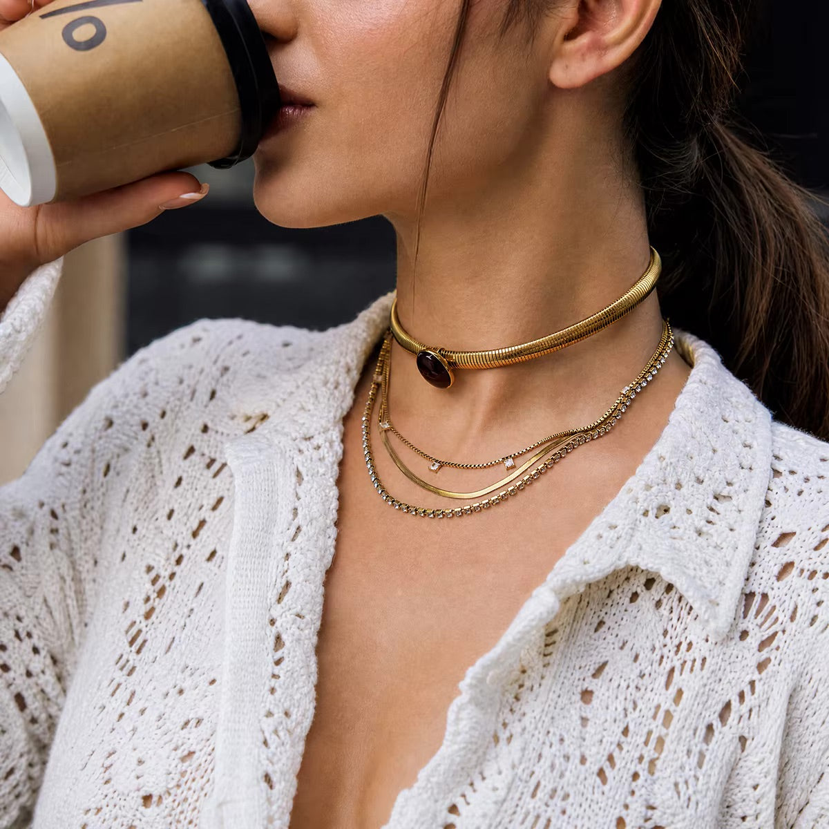 Zelora Choker Necklace