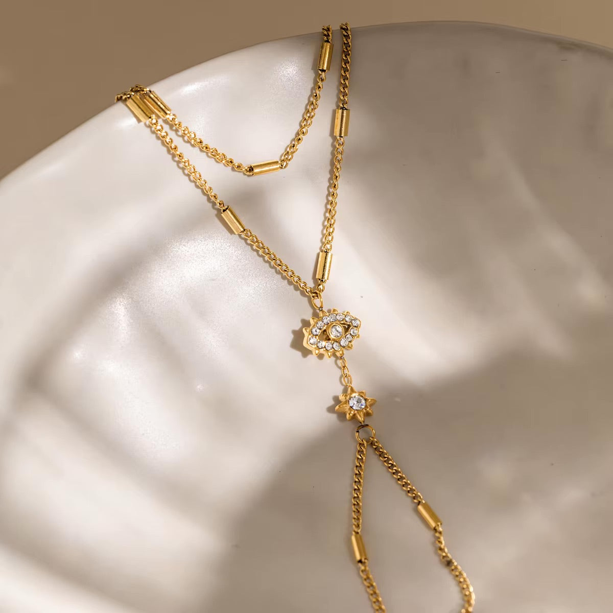 Elysia Hand Chain Bracelet