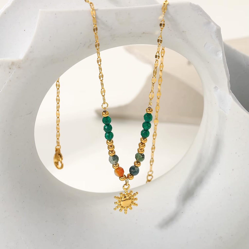 Solara Sunstone Necklace