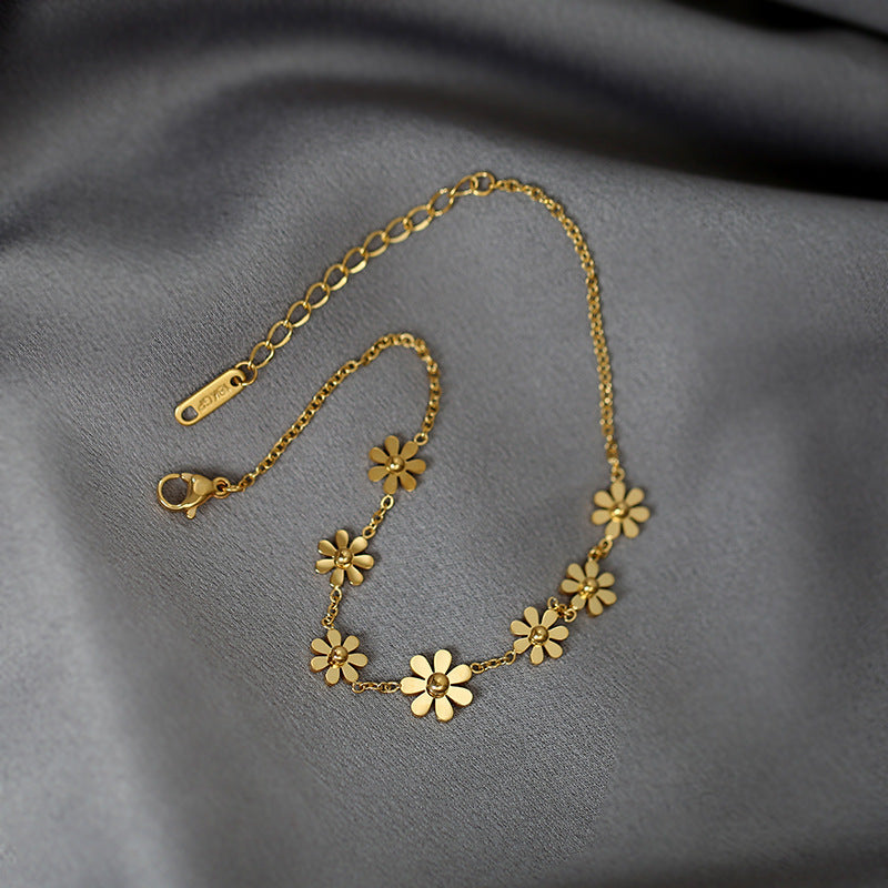 Daisy Bloom Anklet