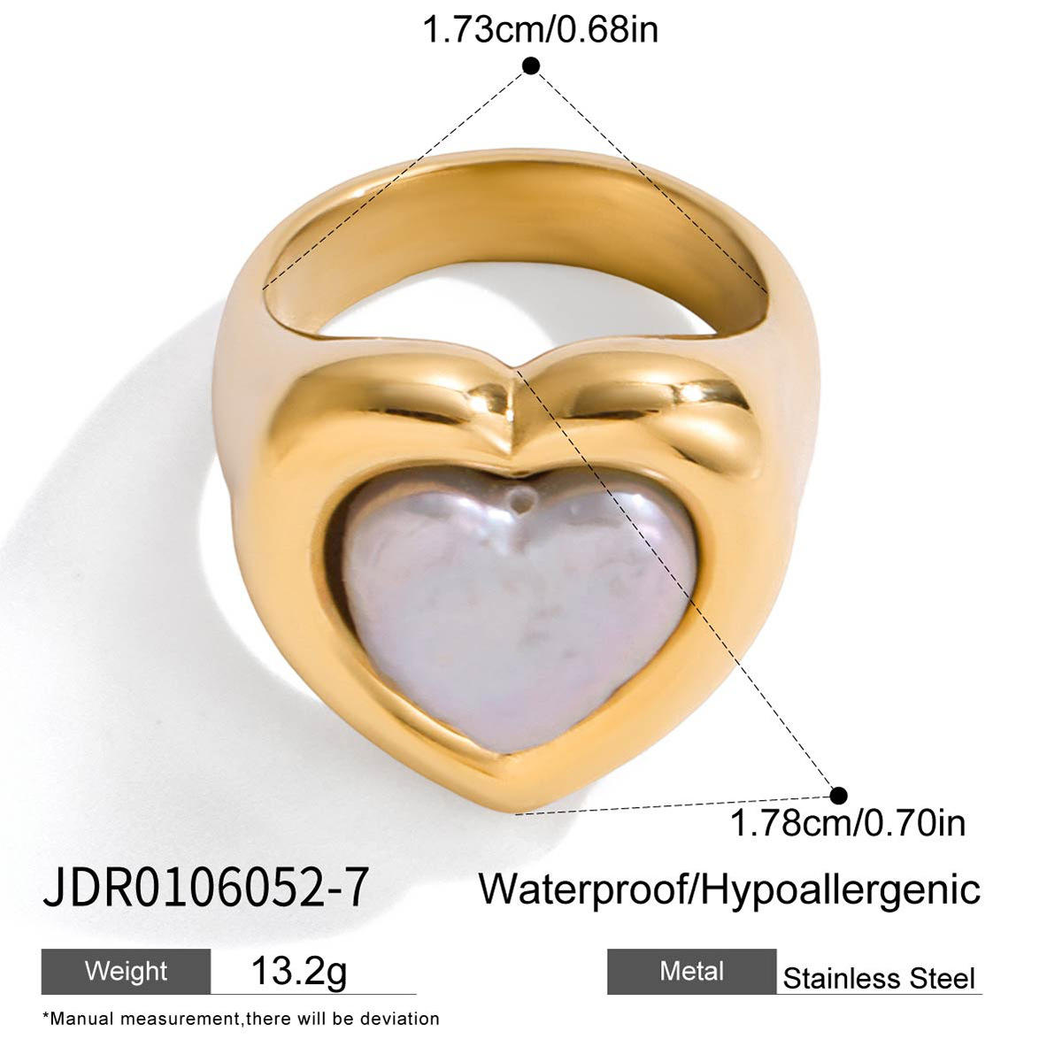 Amora Heart Ring