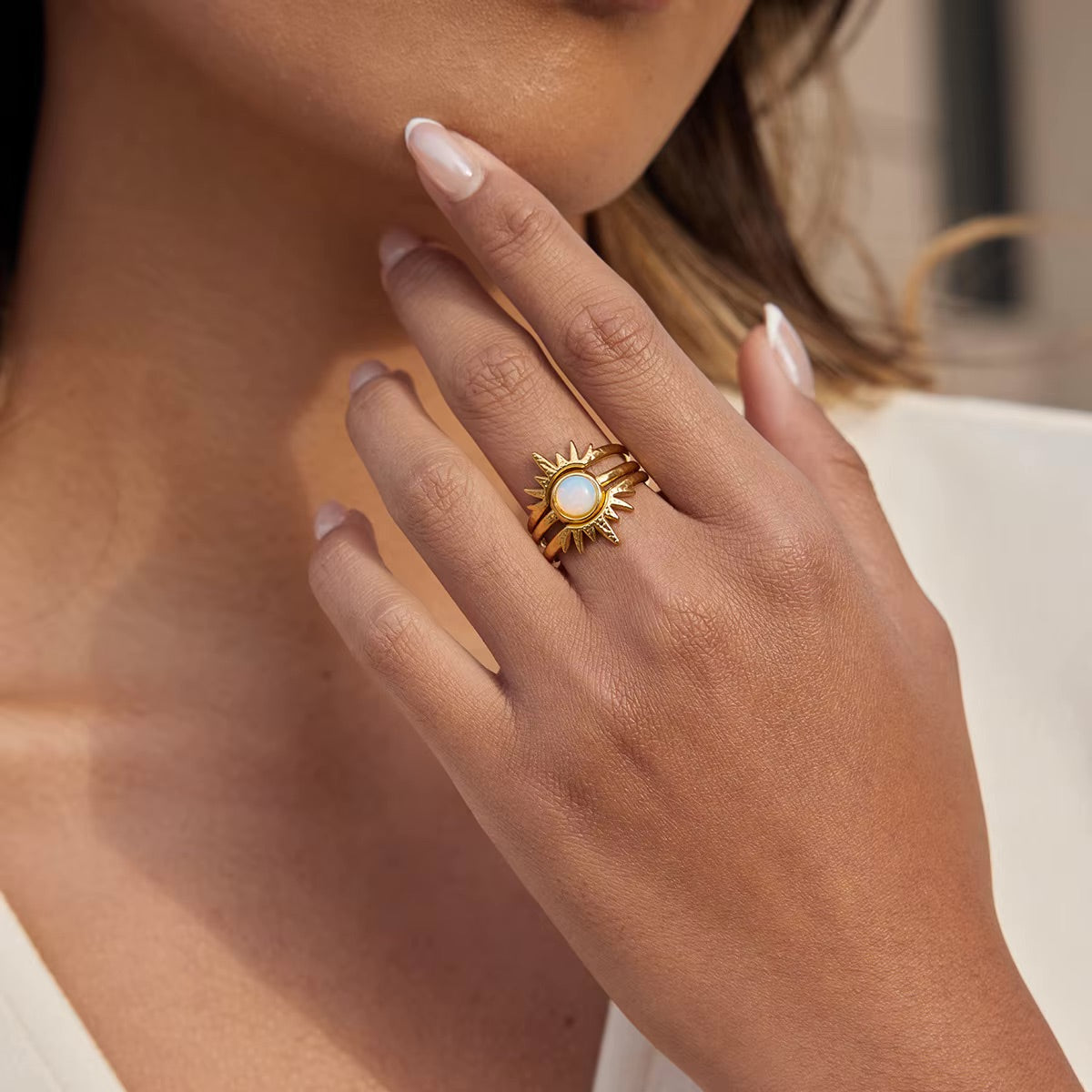 Solara Opal Ring
