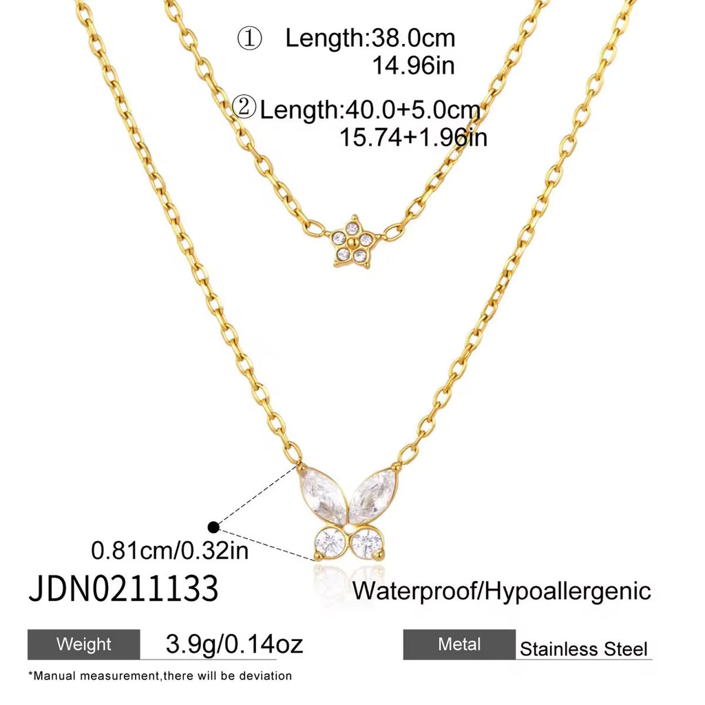 Aria Butterfly Necklace