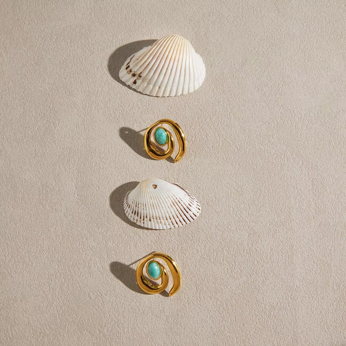 Azura Swirl Earrings