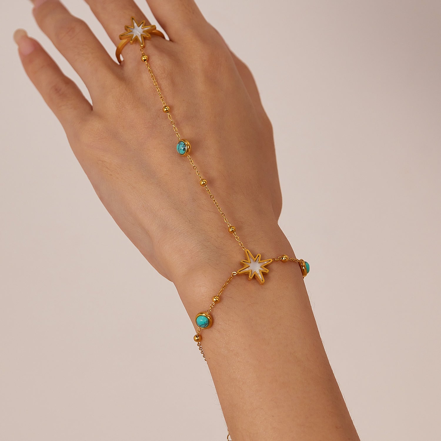 Asterelle Hand Chain Bracelet