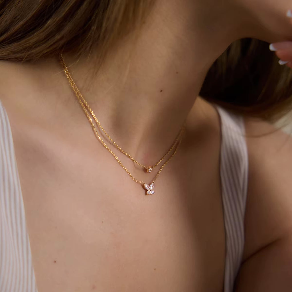 Aria Butterfly Necklace