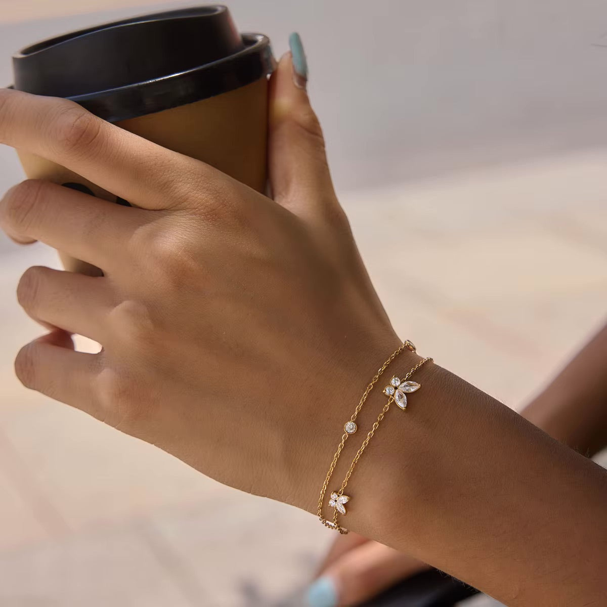 Aria Butterfly Bracelet