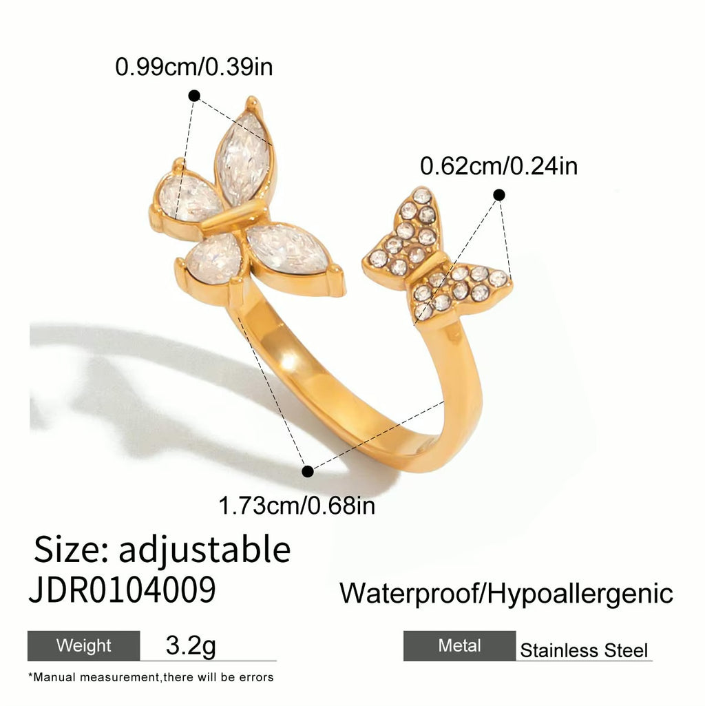 Aria Butterfly Ring