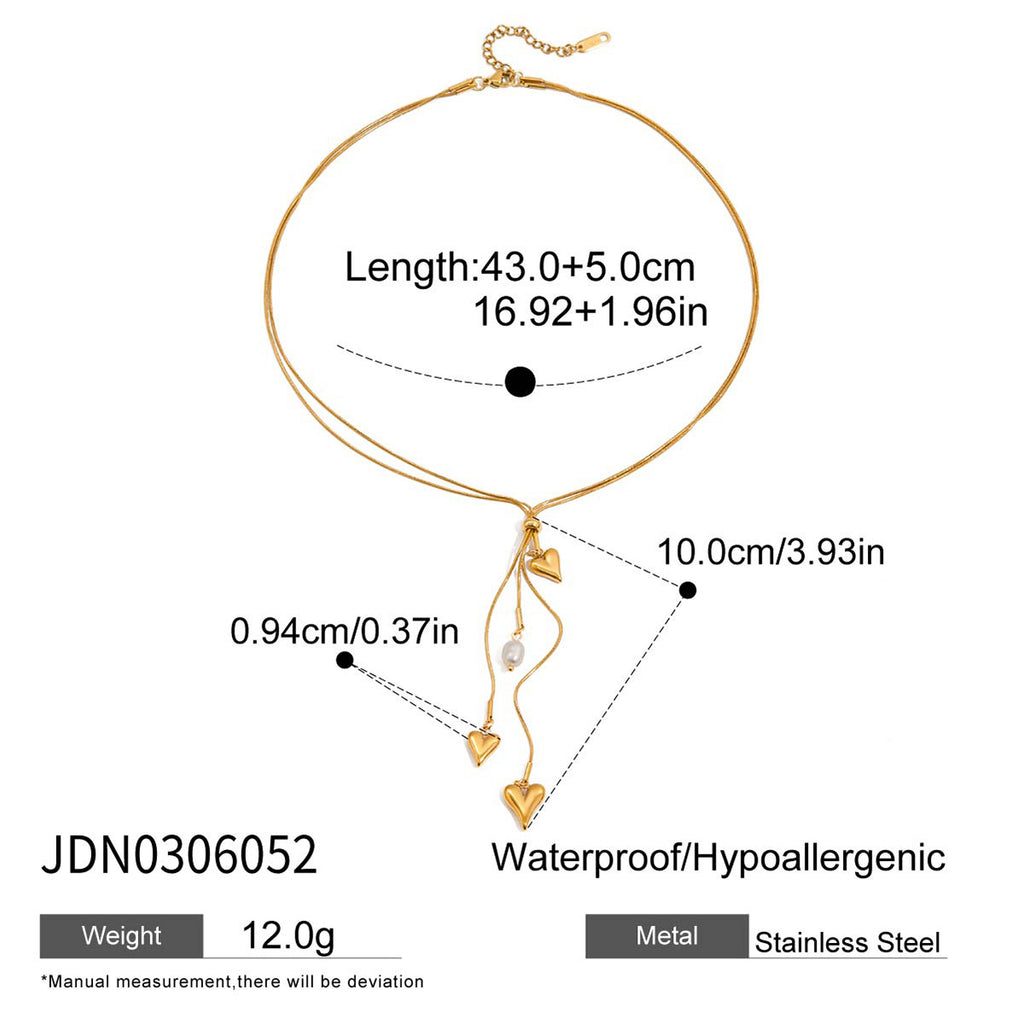 Amour Drop Necklace