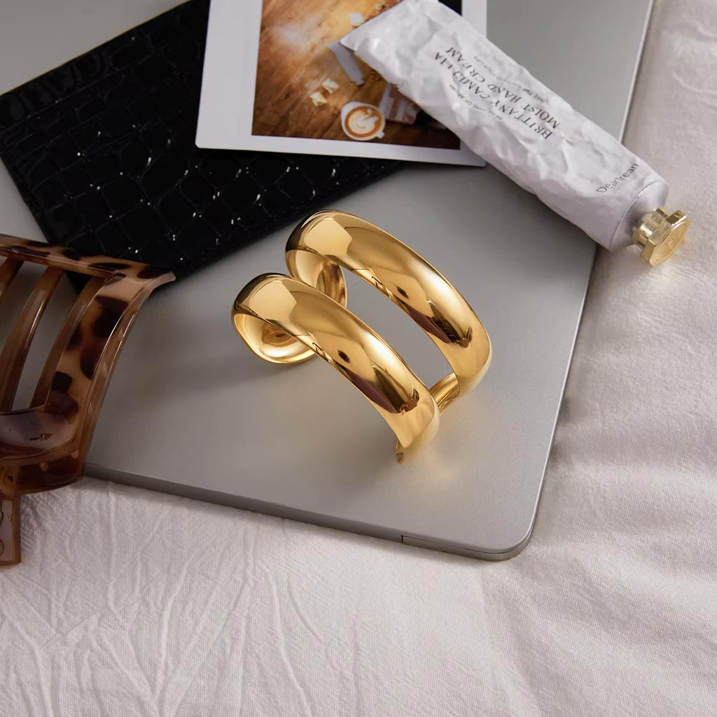 Sorelle Double Cuff Bangle