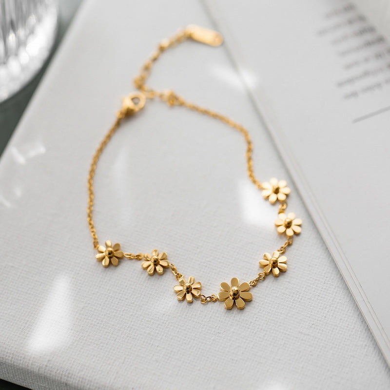 Daisy Bloom Anklet