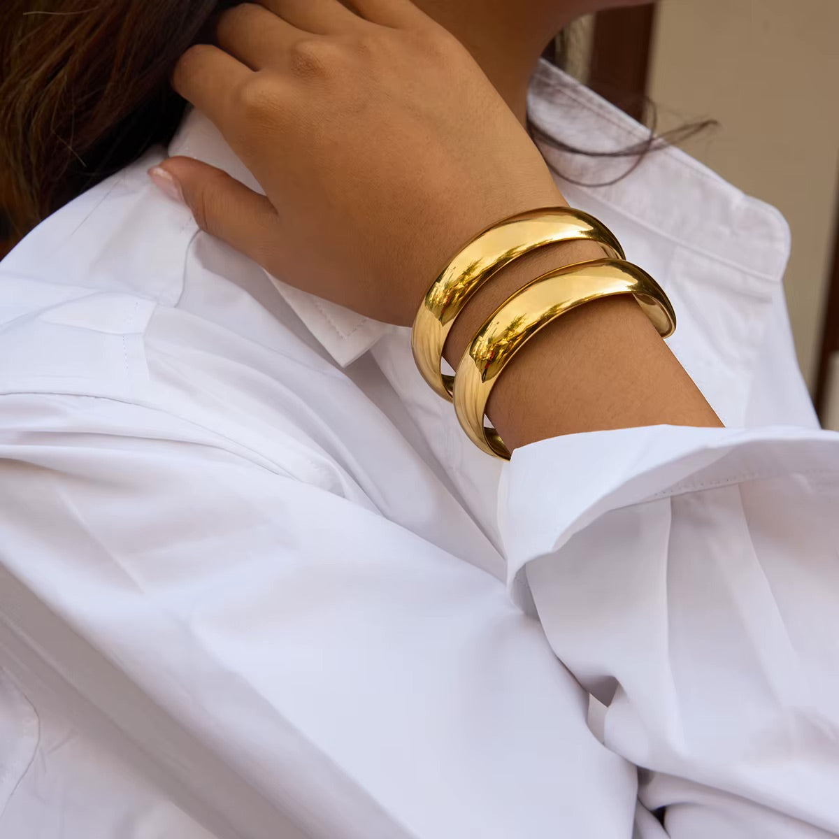 Sorelle Double Cuff Bangle