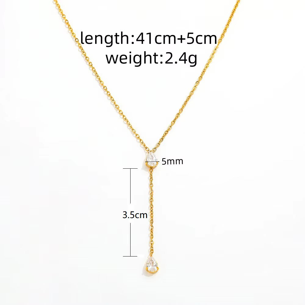 Elara Drop Necklace