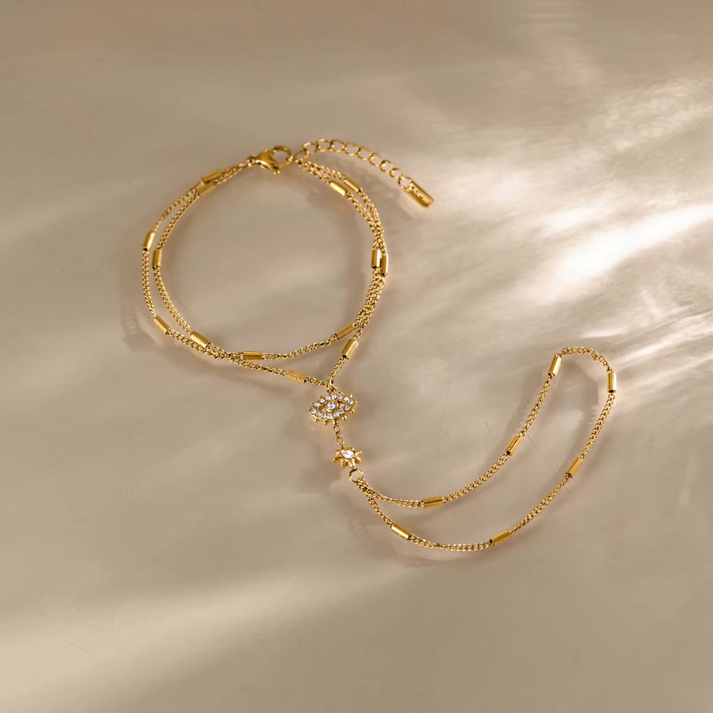 Elysia Hand Chain Bracelet