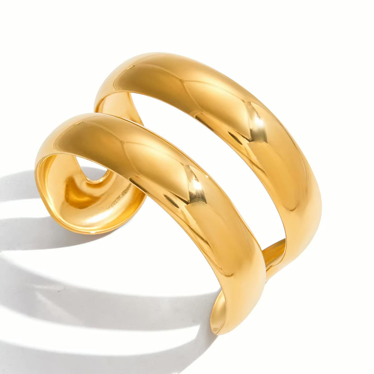 Sorelle Double Cuff Bangle