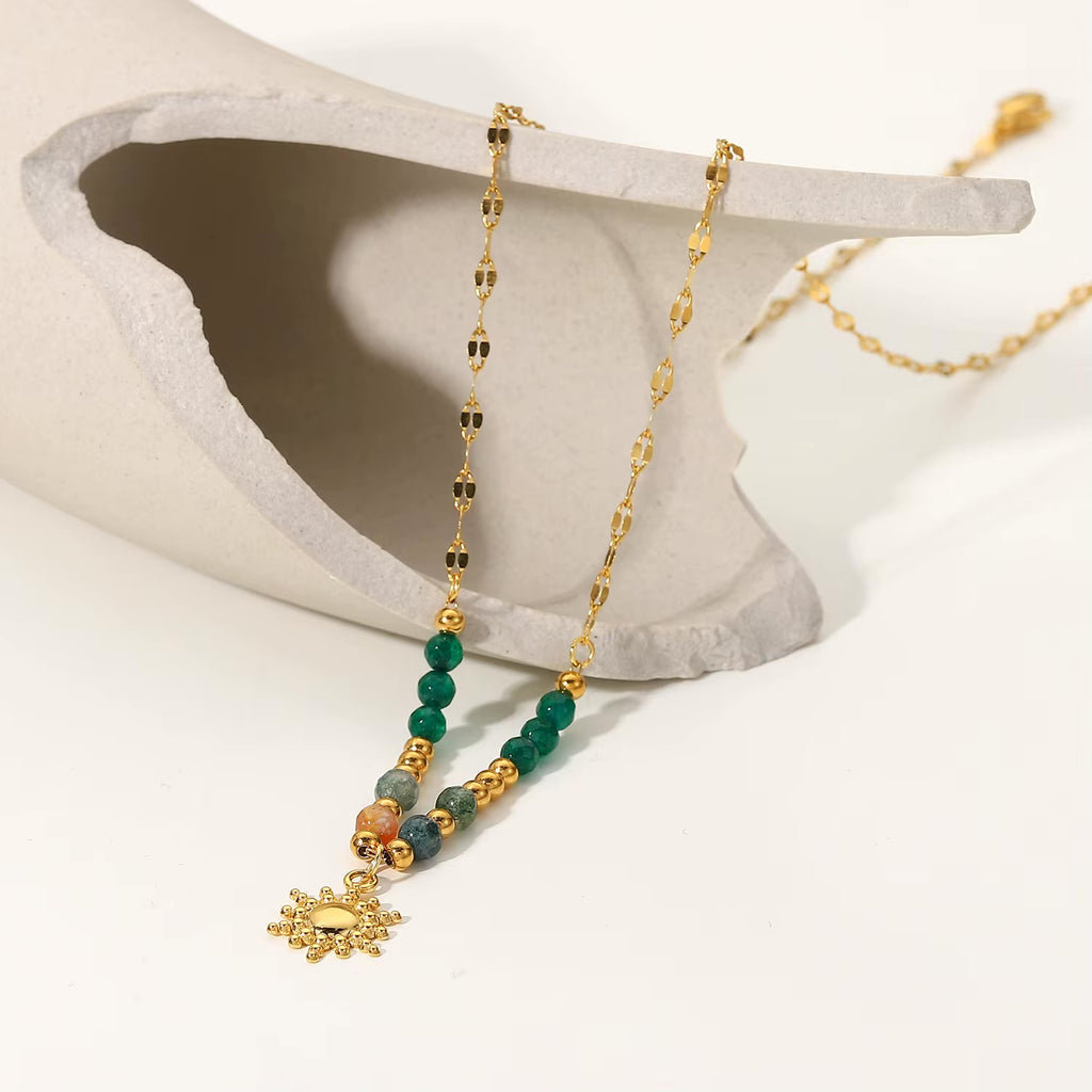 Solara Sunstone Necklace