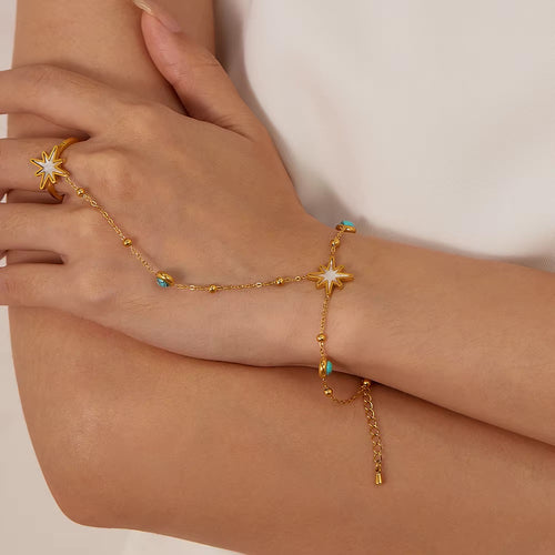 Asterelle Hand Chain Bracelet