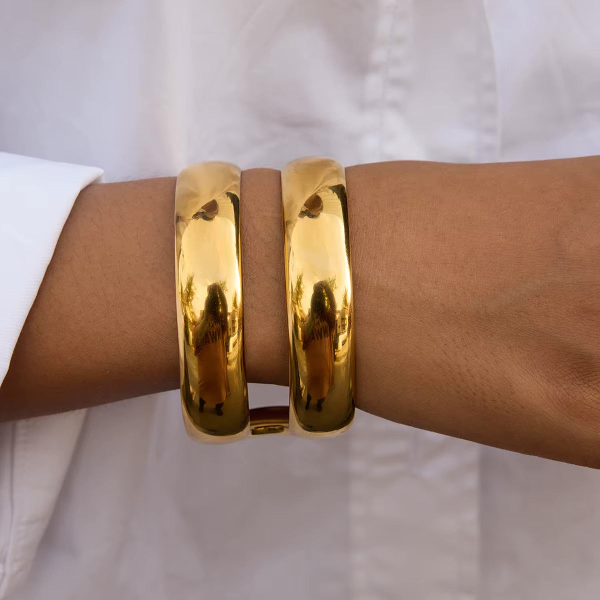 Sorelle Double Cuff Bangle