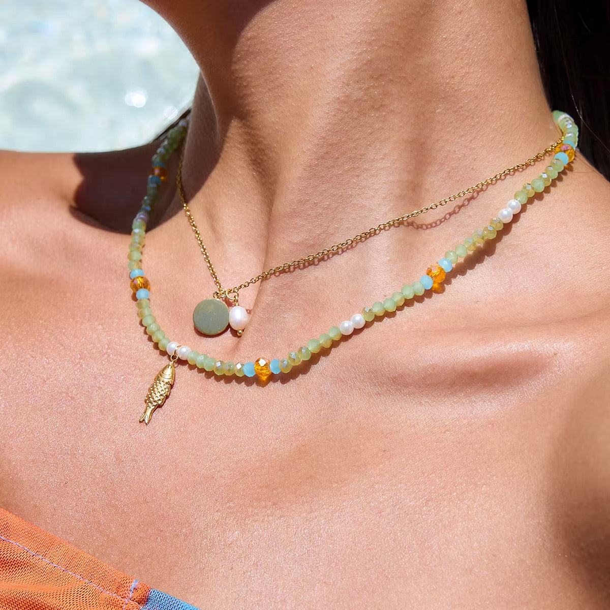 Solmira Necklace And Earrings Set