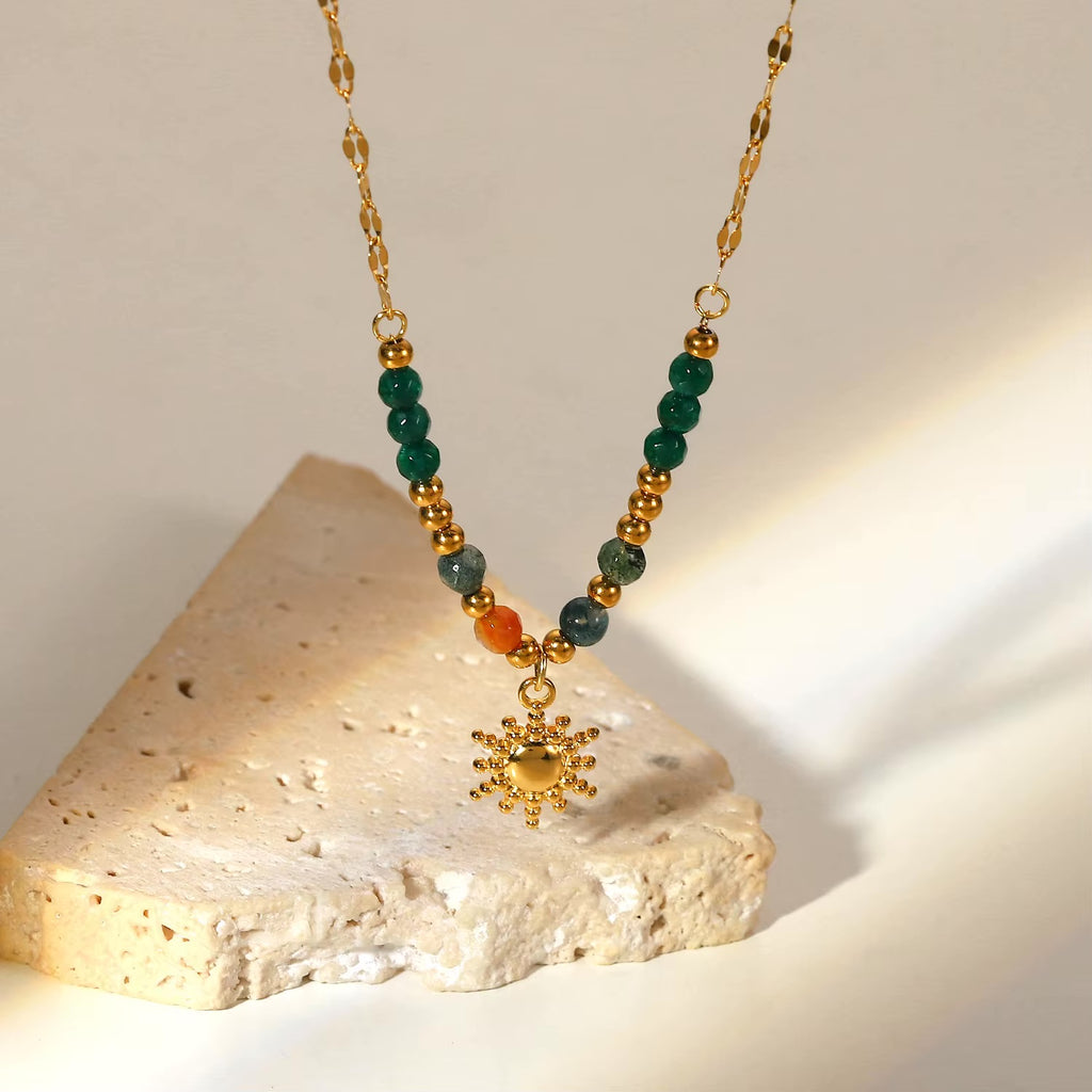 Solara Sunstone Necklace