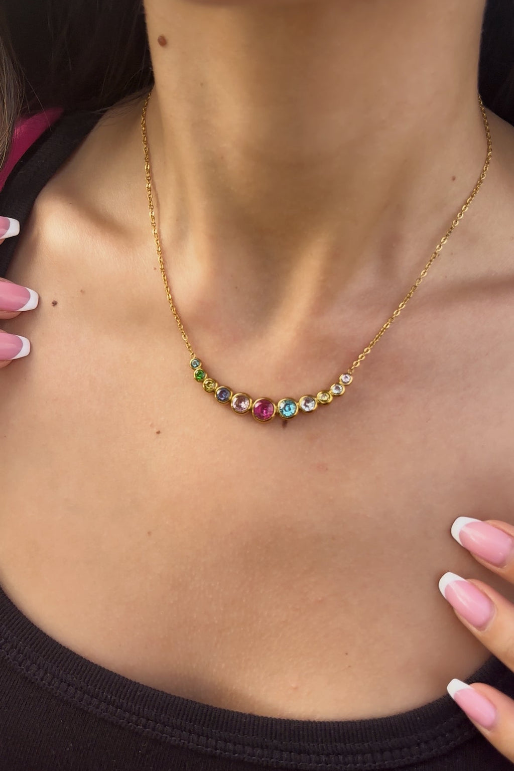Lunessa Multi-Stone Necklace