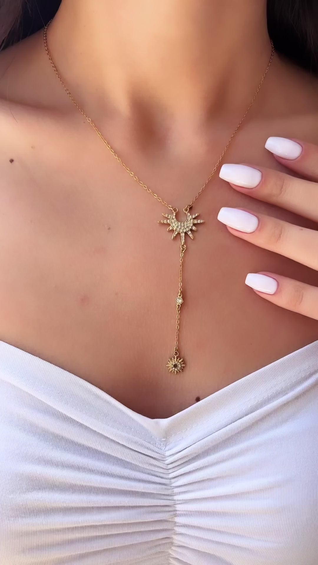 Soluné Lariat Necklace